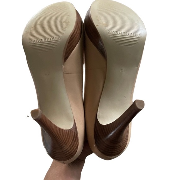 NEW Marc Fisher Mary Jane Peep Toe Shoes NEW! - Picture 6 of 6